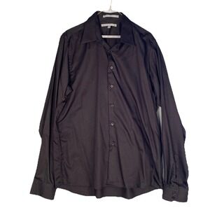 Assante men's dress shirt in a 16 1/2‎ 6/7  Tall 60% cotton 40% polyester